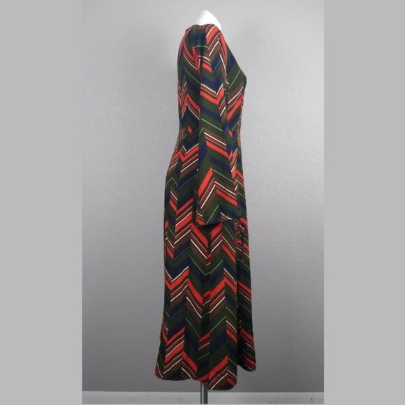 Lulus Martini Moment Olive Green Midi Dress Medium - Picture 3 of 15